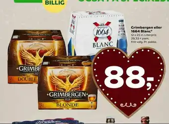 Coop 365 Grimbergen eller 1664 Blanc tilbud