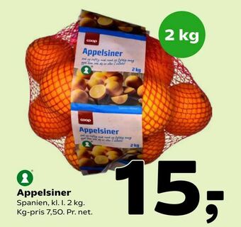 Coop 365 Appelsiner tilbud
