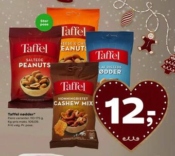 Coop 365 Taffel nødder tilbud