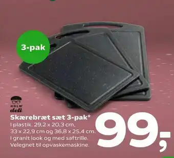 Skærebræt sæt 3-pak
