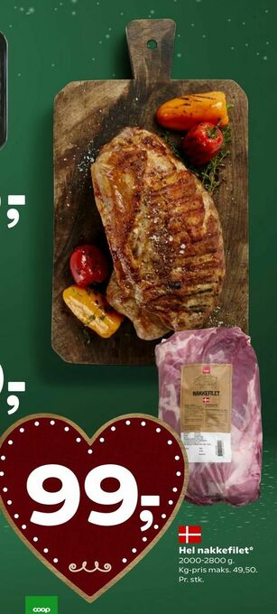 Coop 365 Hel nakkefilet tilbud