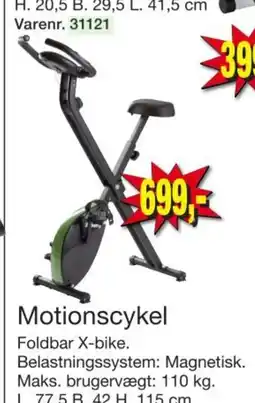Harald Nyborg Motionscykel tilbud