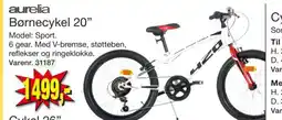 Harald Nyborg Aurelia børnecykel 20" tilbud