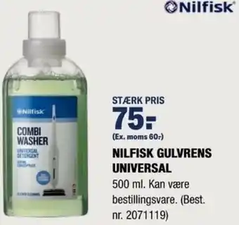 Stark Nilfisk Gulvrens Universal 500 ml tilbud