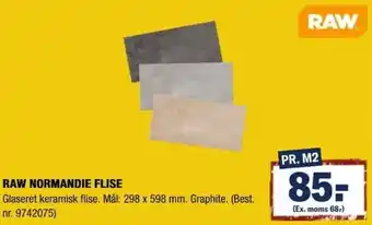 Stark Raw Normandie Flise tilbud