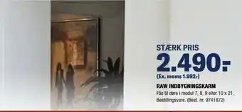 Stark Raw Indbygningskarm tilbud