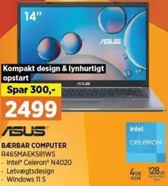 Power Bærbar Computer R465MAEK581WS tilbud