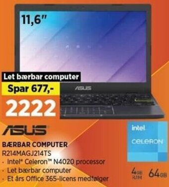 Power Bærbar Computer R214MAGJ214TS tilbud