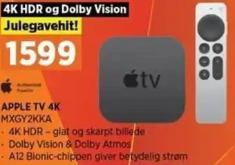 Power Apple TV 4K MXGY2KKA tilbud