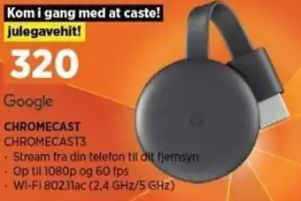 Power Chromecast tilbud