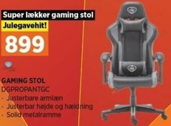 Power Gaming Stol DGPROPANTGC tilbud