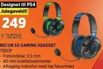 Power Recon 50 Gaming Headset TB50P tilbud