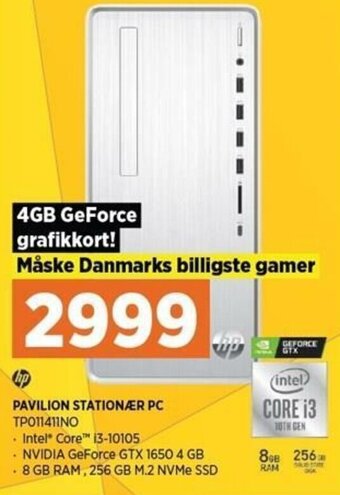 Power Pavilion Stationær PC TP011411NO tilbud