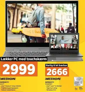 Power Bærbar PC E4271 tilbud