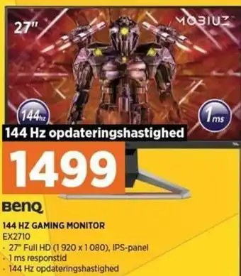 BenQ 144 HZ Gaming Monitor EX2710