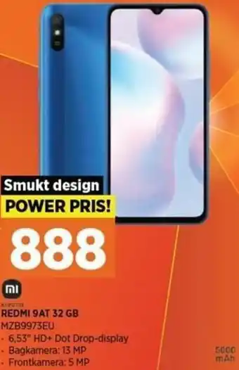 Power Redmi 9AT 32 GB MZB9973EU tilbud