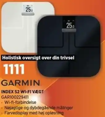 Garmin Index S2 Wi-Fi Vægt GAR100229411