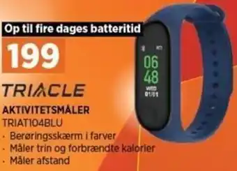 Power Aktivitetsmåler TRIAT104BLU tilbud