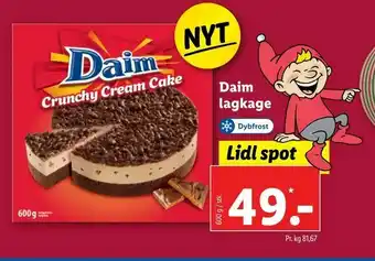 Let-Køb Daim lagkage tilbud