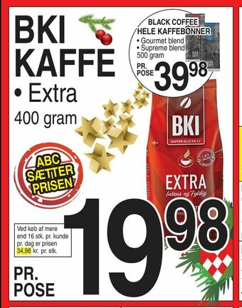 ABC Lavpris Bki kaffe tilbud