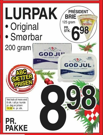 ABC Lavpris Lurpak tilbud