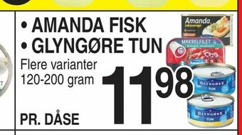 ABC Lavpris amanda fisk • glyngøre tun tilbud