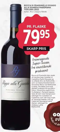 ROCCA DI FRASSINELLO POGGIO ALLA GUARDIA MAREMAMA TOSCANA 2022