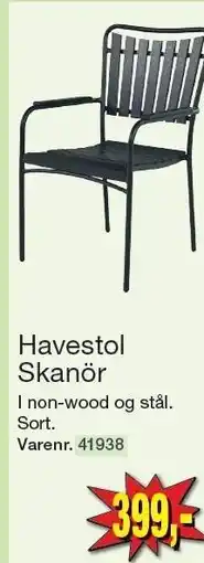 Harald Nyborg Havestol Skanör tilbud
