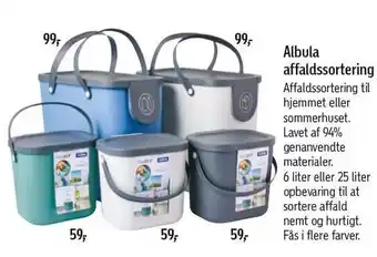 Føtex Albula affaldssortering tilbud