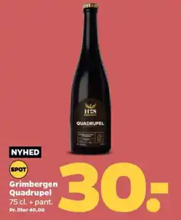 Netto Grimbergen Quadrupel tilbud