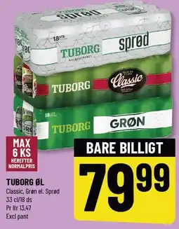 Løvbjerg TUBORG ØL tilbud