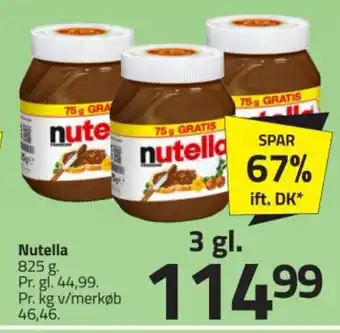 Fleggaard Nutella tilbud