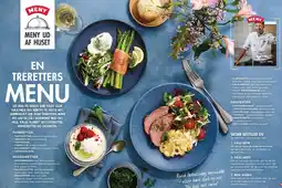 MENY EN TRERETTERS MENU tilbud