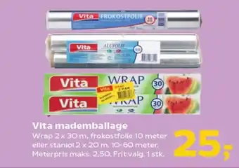 Kvickly Vita mademballage tilbud