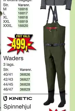 Harald Nyborg Waders tilbud
