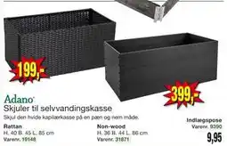 Harald Nyborg Skjuler til selvvandingskasse tilbud