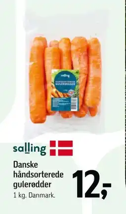 Føtex Danske håndsorterede gulerødder tilbud