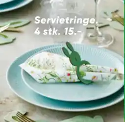 Bilka Servietringe tilbud