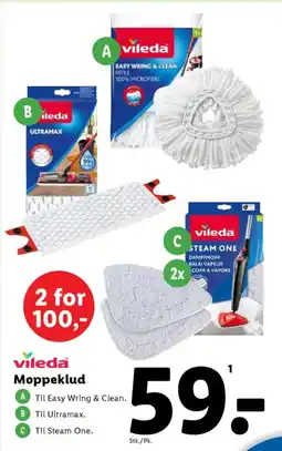 Lidl VILEDA Moppeklud tilbud
