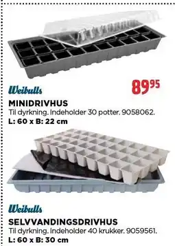 jem & fix Minidrivhus tilbud
