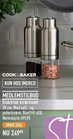 Imerco Elektrisk kværnsæt tilbud
