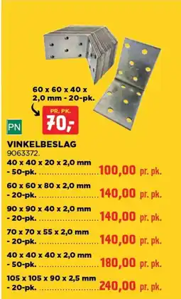 jem & fix Vinkelbeslag tilbud