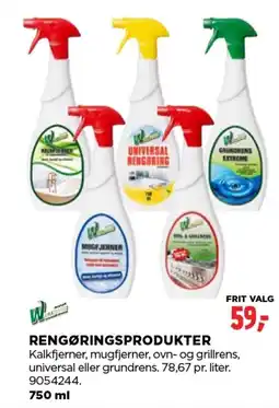 jem & fix Rengøringsprodukter tilbud