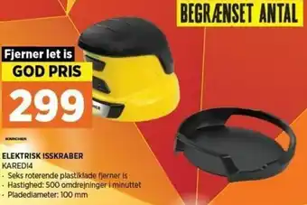 Elektrisk Isskraber KARED14