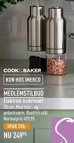 Imerco Elektrisk kværnsæt tilbud