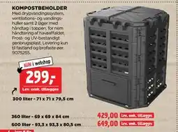 jem & fix KOMPOSTBEHOLDER tilbud