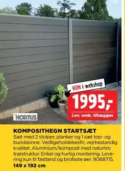 jem & fix KOMPOSITHEGN STARTSÆT tilbud