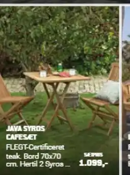 XL-BYG JAVA SYROS CAFES.ET tilbud