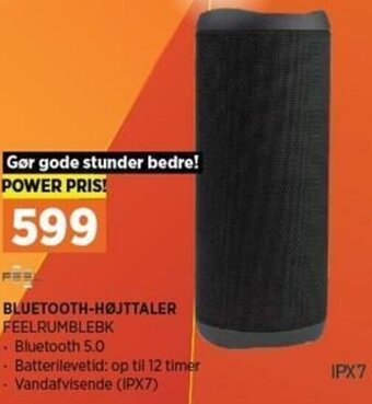 Power Bluetooth-Højttaler FEELRUMBLEBK tilbud