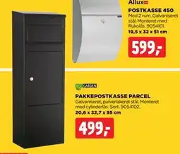 jem & fix PAKKEPOSTKASSE PARCEL tilbud
